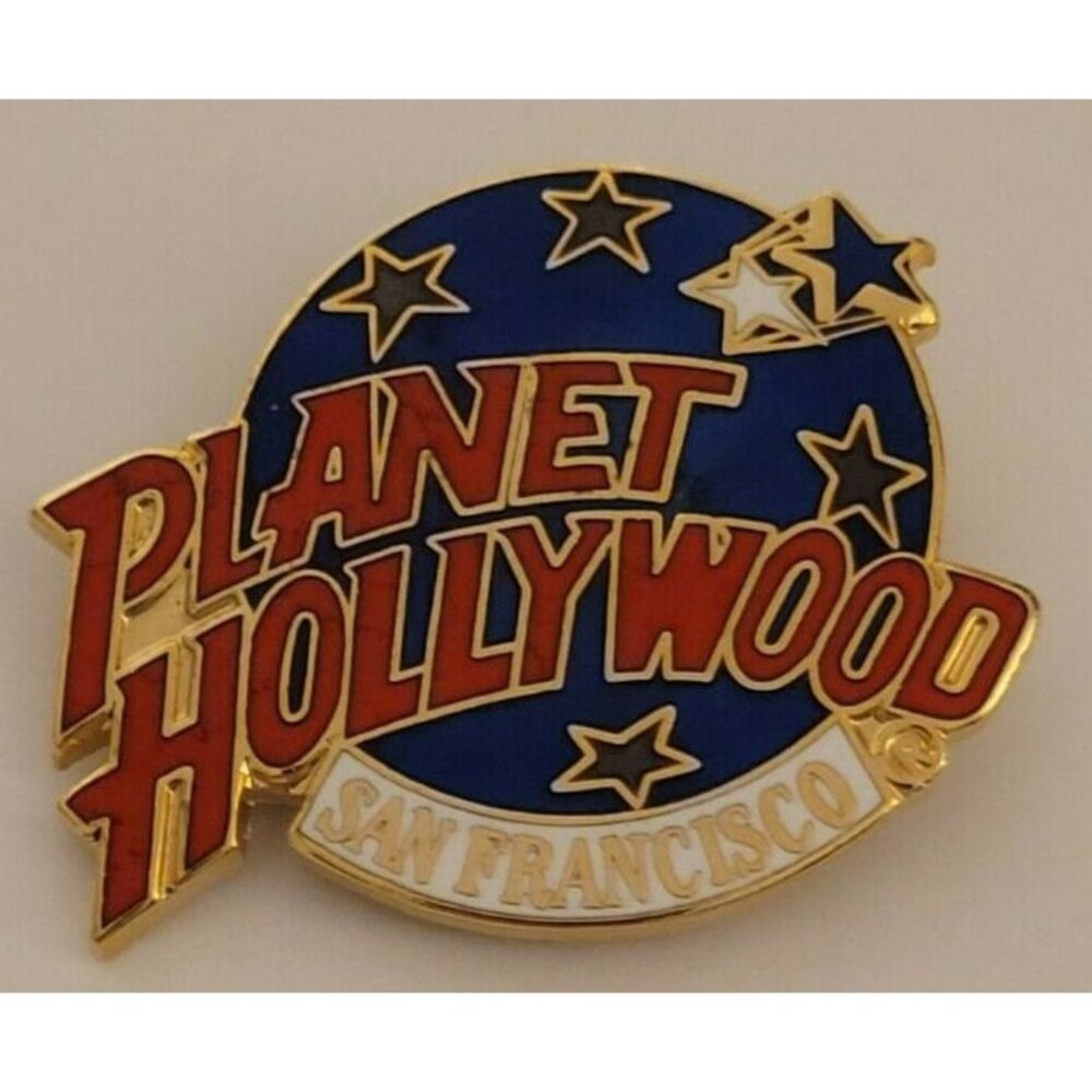 Vintage Planet Hollywood San Francisco Lapel Pin